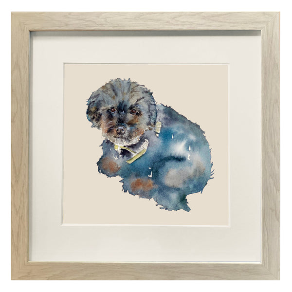 Custom Watercolor Pet Portrait