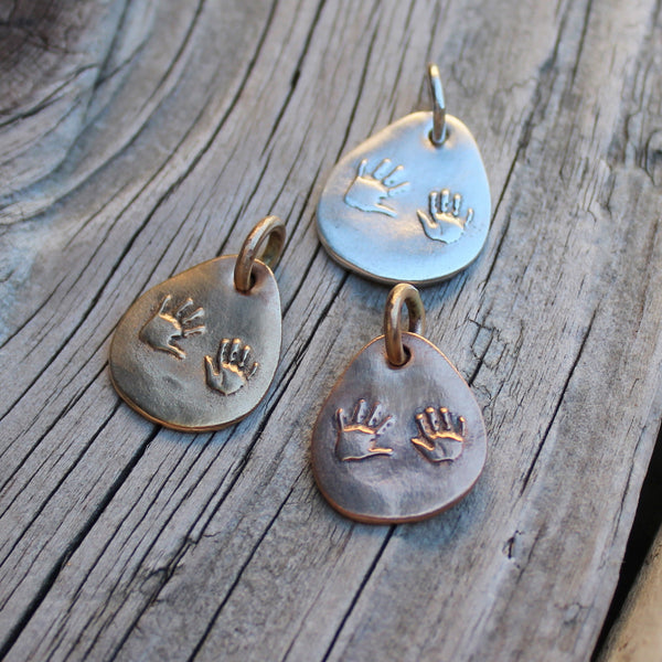 Custom Handprint Necklace