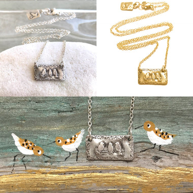 Three Little Birds Necklace
