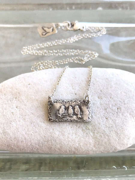 Three Little Birds Necklace