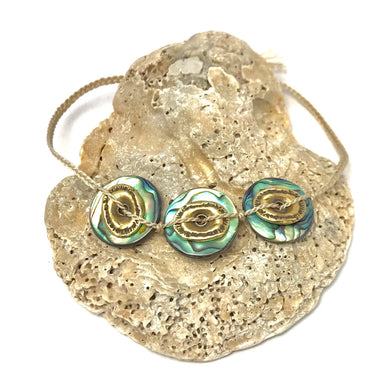 Paua Trio Bracelet