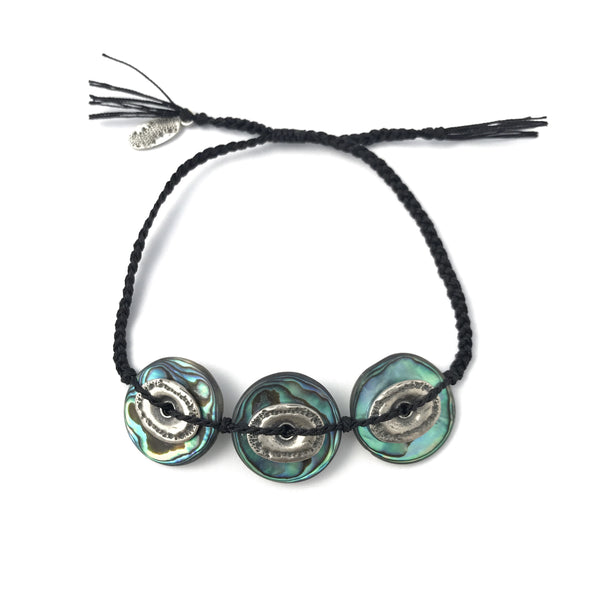 Paua Trio Bracelet