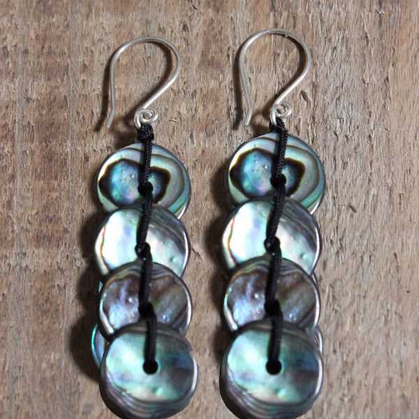 Paua Drop Earrings