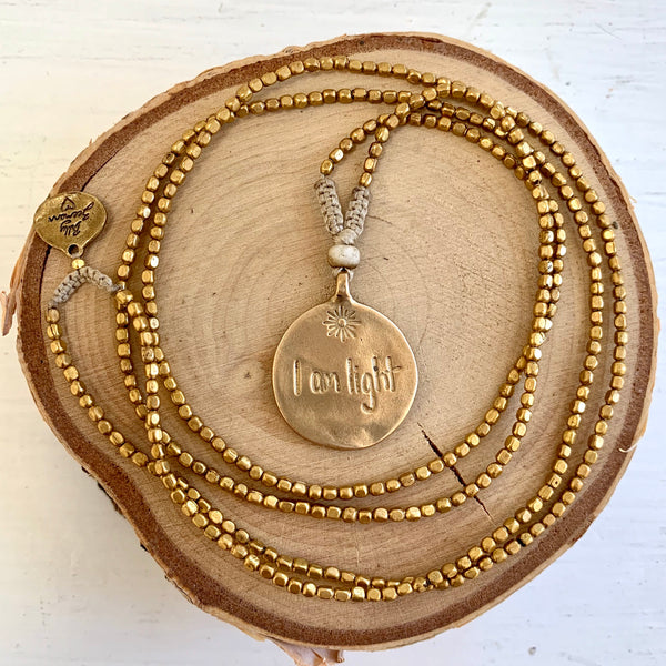 I Am Light - Beaded 30”