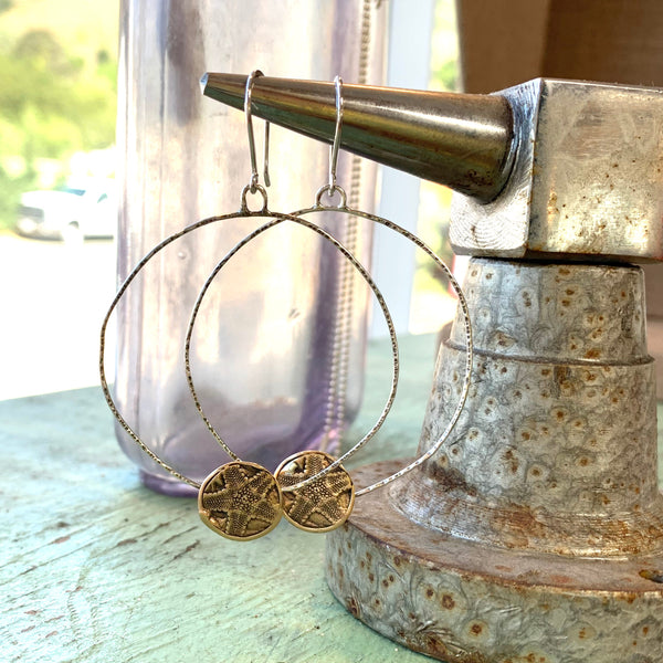 Starfish Hoop Earings