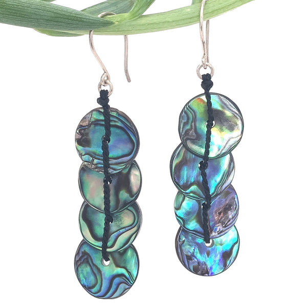 Paua Drop Earrings