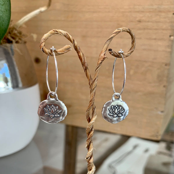Lotus Earrings