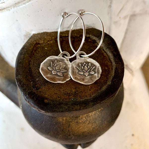 Lotus Earrings